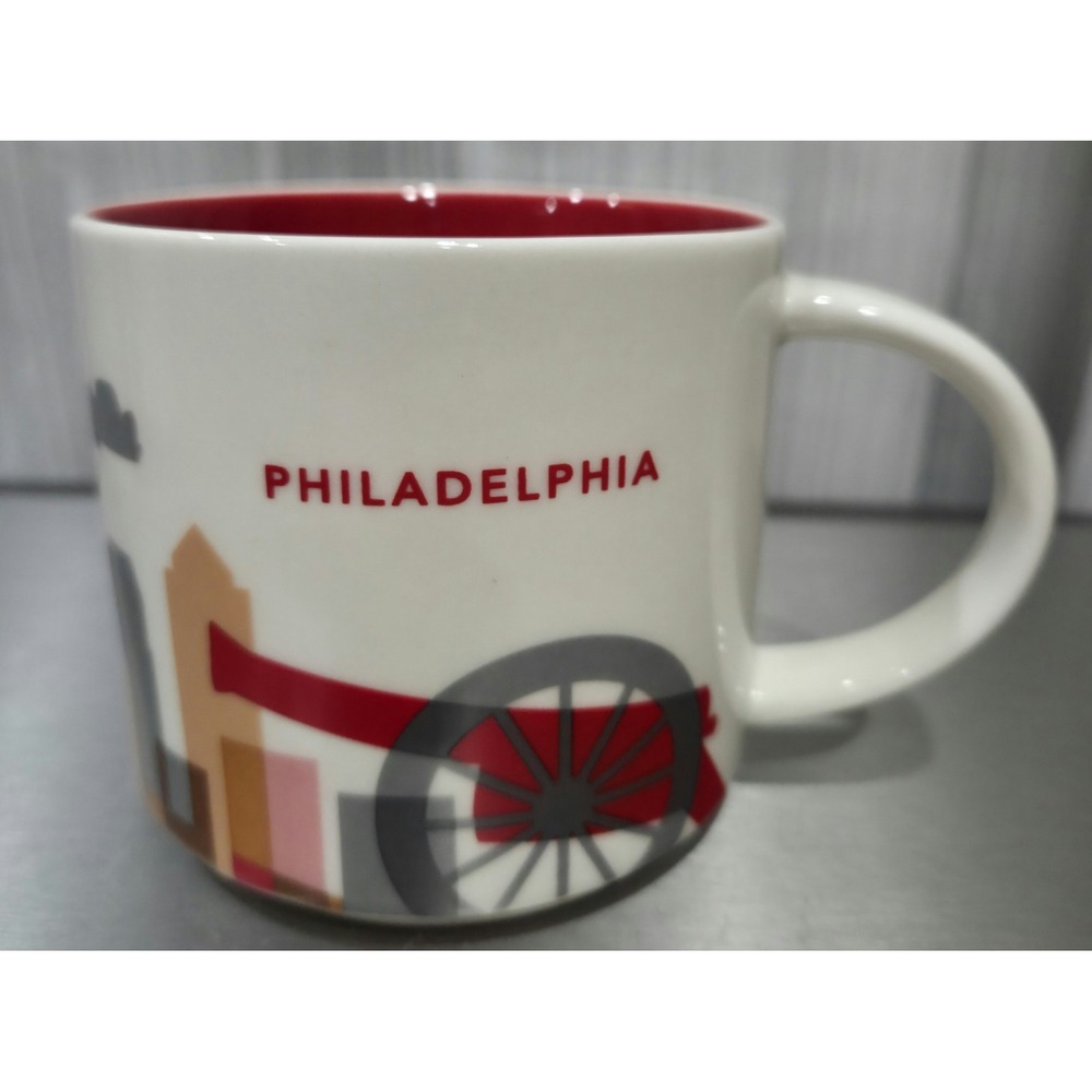 Starbucks Philadelphia "You Are Here" Series Mug New Without Tags 2013